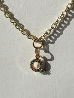 Q Necklace Gold Plated Women