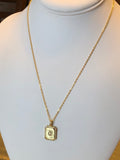 Stunning Woman’s Q Necklace