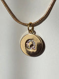 Q Necklace Gold Plated